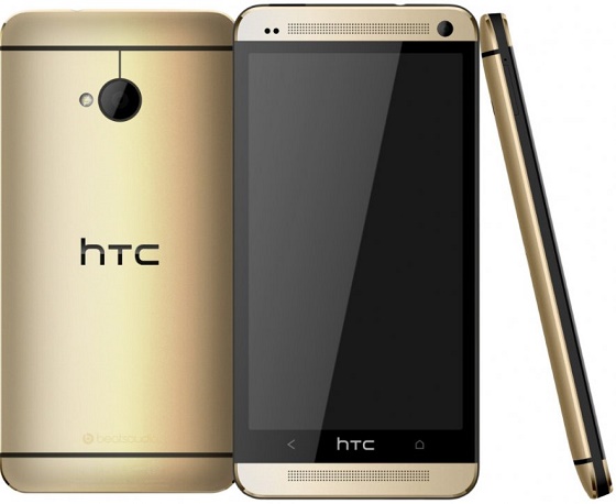 HTC one gold