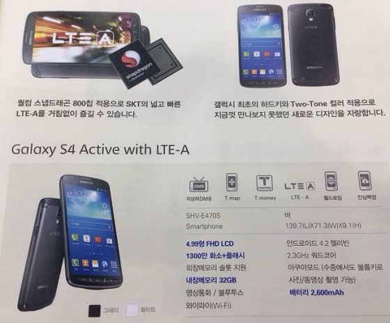 Samsung GALAXY S4 Active LTE-A