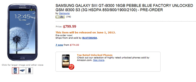Samsung Galaxy S IIIPre-Order