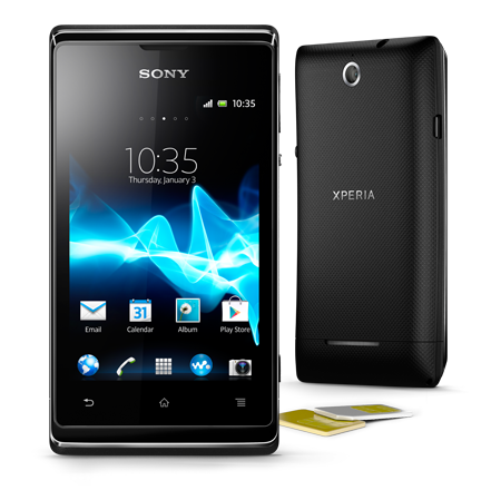 Бюджетный смартфон Xperia E dual от Sony уже в России