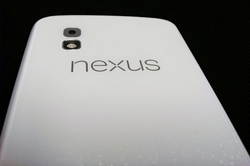 white Nexus 4